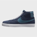 NIKE SB Blazer Mid Navy Aqua Shoe