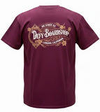 DEFY Vintage Burgundy Tee