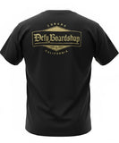 DEFY Old English Black Tee