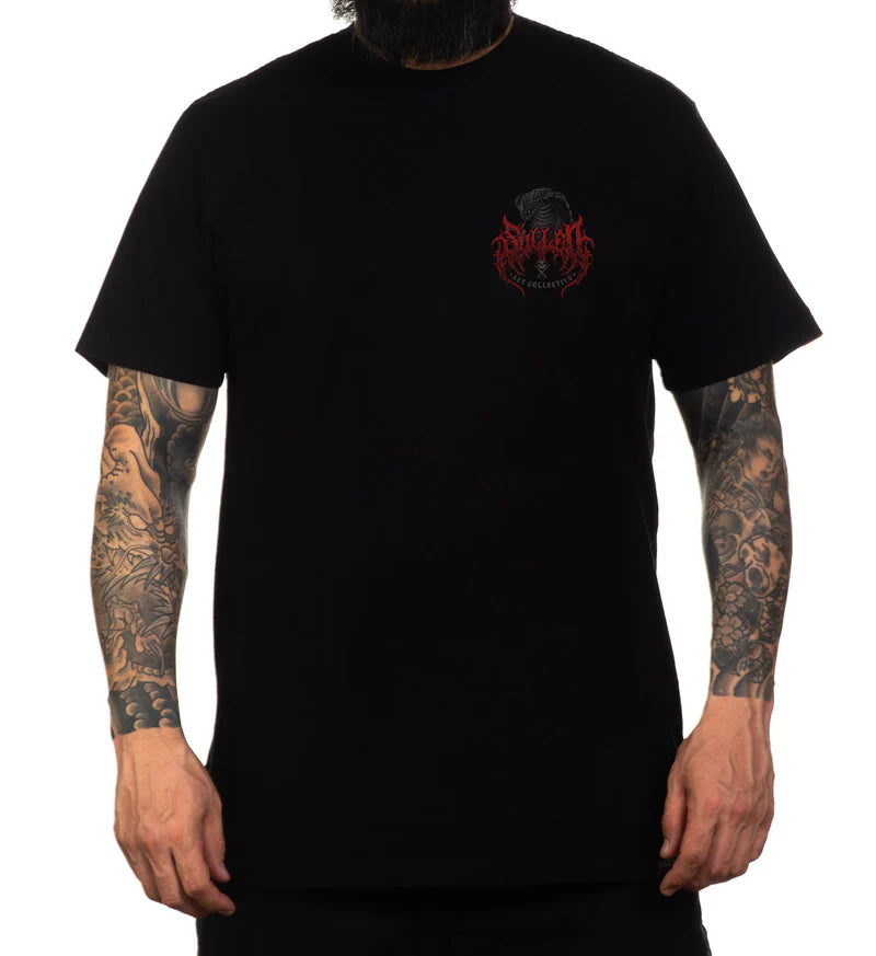 SULLEN Poisoned Petals Black Tee – Defy Boardshop