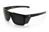 HEAT WAVE Performance Quatro Z87 Polarized Black/Black Sunglasses