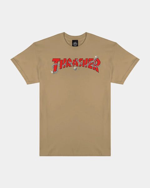 Thrasher Chain Tan Tee