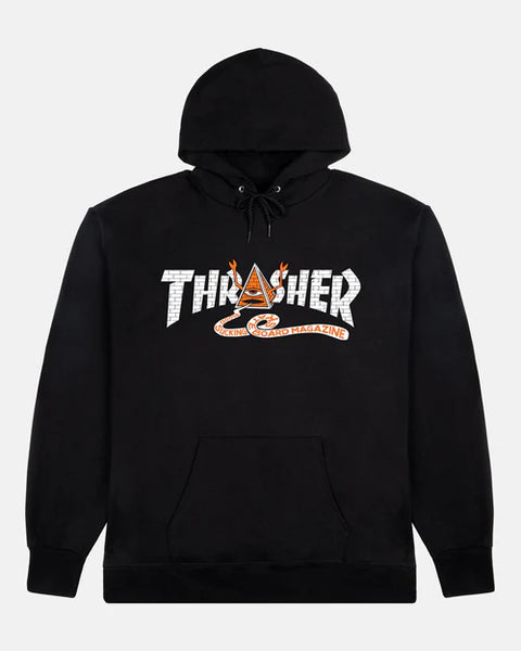 THRASHER Toy Machine Pyramid Hoodie