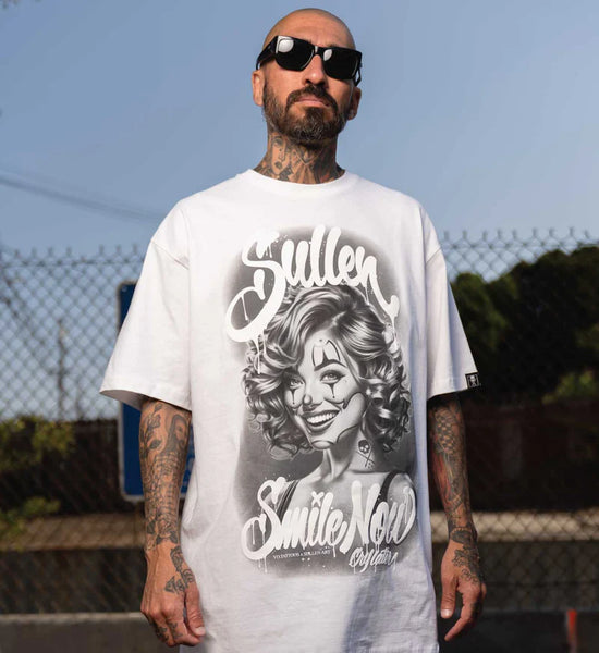 SULLEN Yo Payasa White Tee