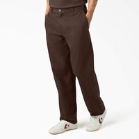 DICKIES Jamie Foy Dk Brown Loose Fit Pants