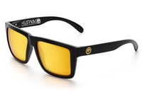 HEAT WAVE XL Vise Z87 Polarized Black/Gold Sunglasses