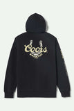 BRIXTON Coors Luck Black Hoodie