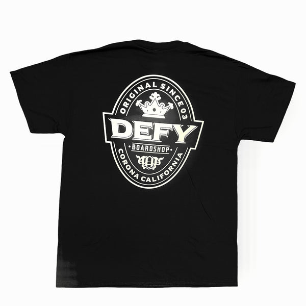 DEFY Crown Black T-Shirt