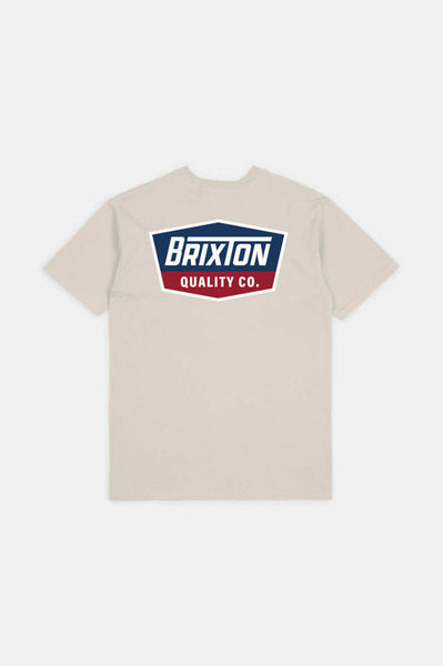 BRIXTON Regal Cream Tee