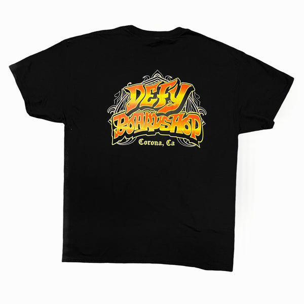 DEFY Graffiti Black T-Shirt