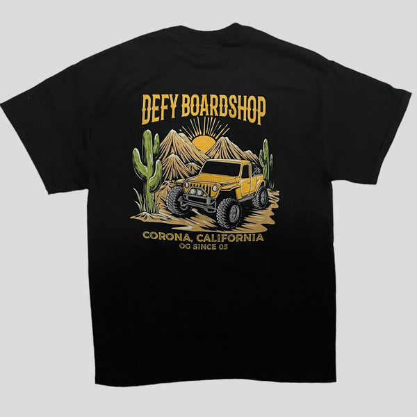 DEFY Jeep Black T-Shirt
