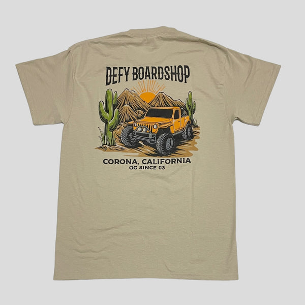 DEFY Jeep Khaki T-Shirt