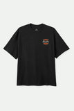 BRIXTON Brooker Black Tee