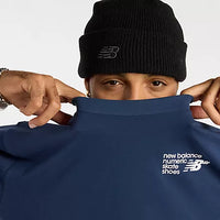 NEW BALANCE Numeric Small Logo Blue Tee
