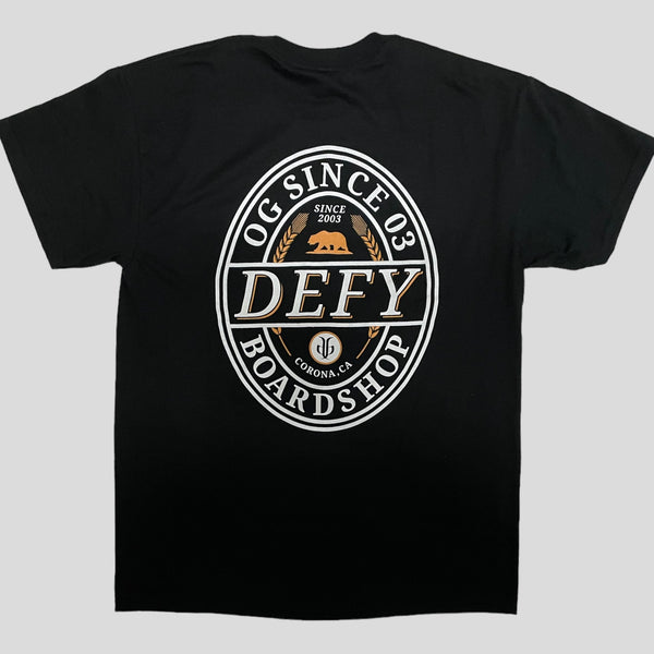 DEFY Nati Black T-Shirt