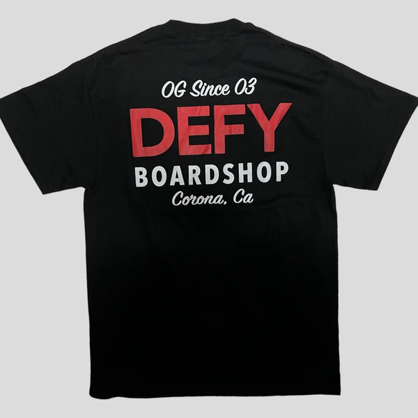 DEFY OG Black T-Shirt