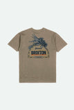 BRIXTON Raven Oatmeal Tee