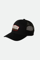 BRIXTON Regal Black Trucker Hat