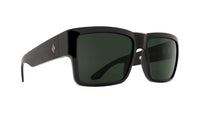 SPY Cyrus Shiny Black/Gray Green Sunglasses