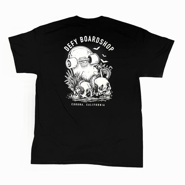 DEFY Tombstone Black T-Shirt