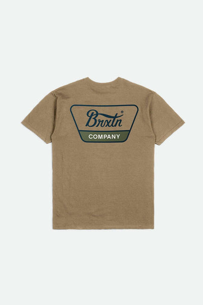 BRIXTON Linwood Drab Tee