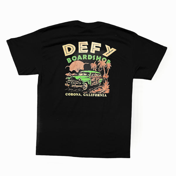 DEFY Woody Black T-Shirt