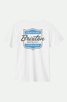 BRIXTON Brooker White Tee